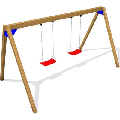Playground System Houpačka Duoswing s klasickými sedáky