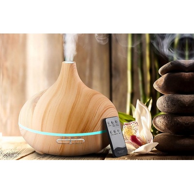 CoolCeny Ultrazvukový aroma difuzér Aromacare Vulcano Tmavě hnědá 300 ml
