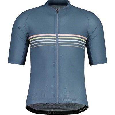Maloja Мъжка фланелка с къс ръкав за колоездене Maloja ZengaM. Cycling jersey - Dusty Blue (056-4237-0211)