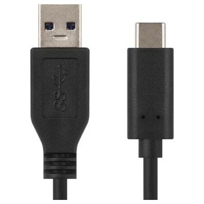 Emos SM7021 USB 3.0 A/M - USB 3.1 C/M, 1m, černý
