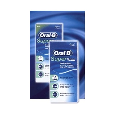 Oral-B Super floss 50 ks – Zbozi.Blesk.cz