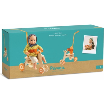 Djeco trojkolka pre bábiky