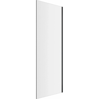 Excellent Rols sprchová stena s dvierkami 80 cm čierna matný/sklo priehľadné KAEX.2606.800.LP.BL