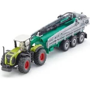 SIKU - Играчка трактор с вакум цистерна Claas Xerion (1827)