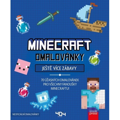 Omalovánky Minecraft Ještě více zábavy – Zboží Dáma