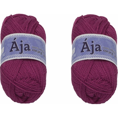 BELLATEX SET 2 ks Priadza Ája NGM 50 g, 951 burgundy