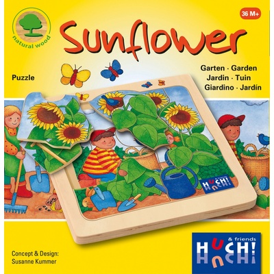 HUCH & friends Wooden Line: Sunflower