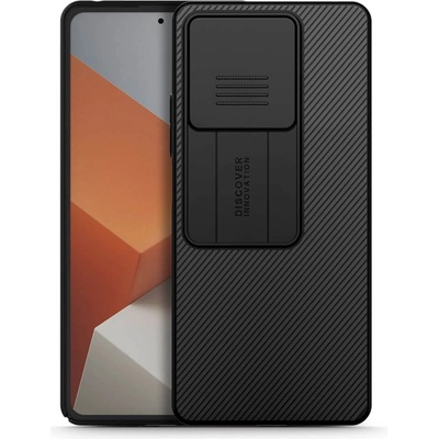 Nillkin Калъф с Плъзгач за Камера за Xiaomi Redmi Note 13 5G, Nillkin CamShield Case, Черен (6902048271869)