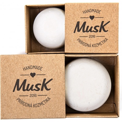 MusK Jemný dotyk tuhý šampón 80 g