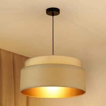 Brilagi - Висяща лампа OREGON VEGE 1xE27/15W/230V, Ø 45 см, бежова (BG1197)