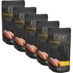 Dolina Noteci Капсула Piper Platinum Pure пиле и кафяв ориз 5 x 150 г
