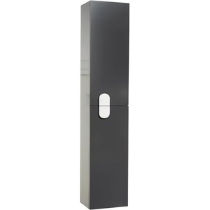 AMBER МЕБЕЛ ЗА БАНЯ amber ТИП КОЛОНА С ПЛАВНО ЗАТВАРЯНЕ sm 1091 СИВ 30х24х150--- (sm 1091)