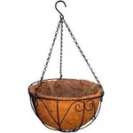 HORECANO Кокосова саксия кошница кръг Ø25xh13cm (CGF10216-10) S (019779)
