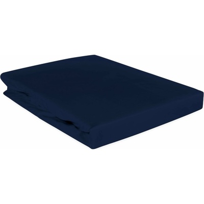 Darymex satén prestieradlo 026 tmavo modré 90X200