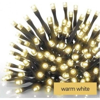 EMOS Štandard LED spojovacia vianočná reťaz 10 m vonkajšia aj vnútorná teplá biela