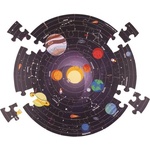 Bigjigs Toys Кръгъл подов пъзел Слънчева система 50 части (BJ33004)