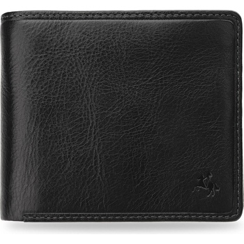 Elegantní praktická pánská peněženka visconti kůže technologie rfid černá