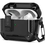 Tech-protect CARBONOX MagSafe калъф за Apple AirPods Pro 3 Черен (5906302333172)