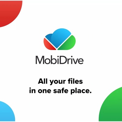 MobiSystems Софтуер MobiSystems MobiDrive Personal 500GB, абонамент за 1 година, за 1 потребител, английски/български, за Windows/Android/iOS