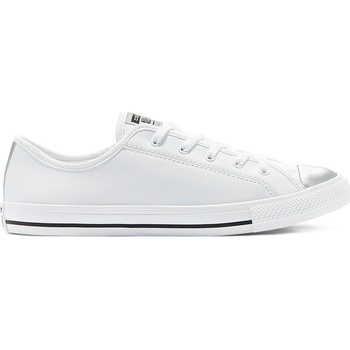 Converse Chuck Taylor All Star boty Dainty OX 570326 white/pure silver/black