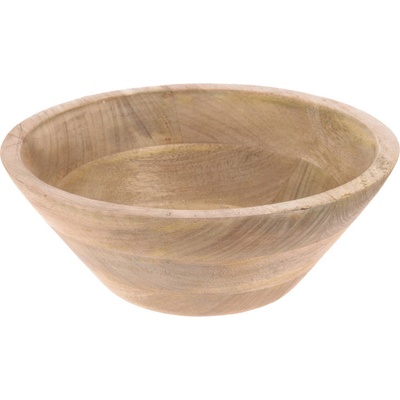 EH Excellent Houseware Mísa z mangového dřeva, Ø 25 cm, hnědá hnědý