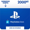 PlayStation Store predplatená karta 2000 Kč