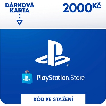 PlayStation Store predplatená karta 2000 Kč