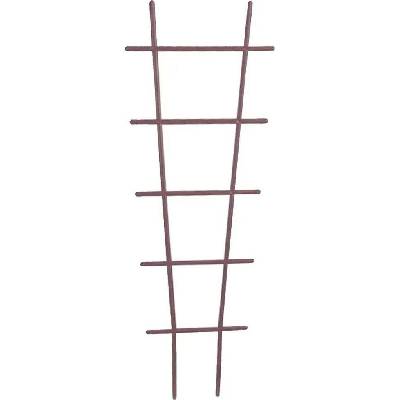 Podpera na kvety DRAB rebrík 67cm hnedá
