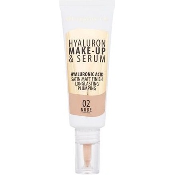 Dermacol Make up a sérum 2v1 Hyaluron Make up and Serum 02 Nude 25 g