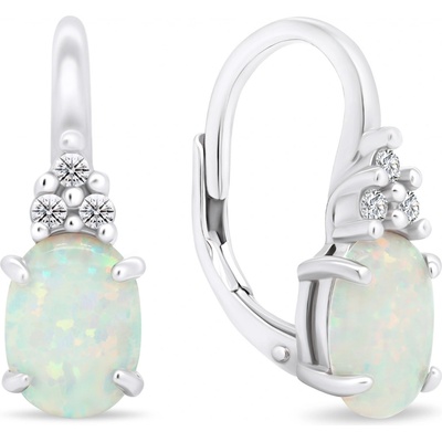 Brilio Silver náušnice EA374W