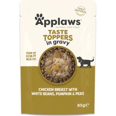 Applaws Taste Toppers in Sauce kuracie, hrášok, tekvica a biela fazuľa 24 x 85 g