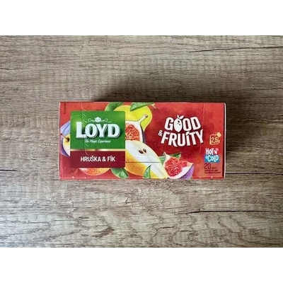 Loyd čaj Good & Fruity Hruška & Fík 20 x 2,5 g