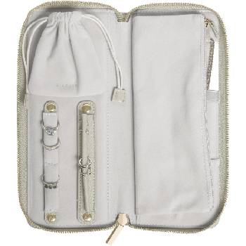 Stackers Пътна кутия за бижута с място за пръстени Stackers светлобежова (75771)