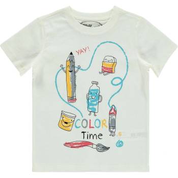 Civil Kids Ecru - Boy T-Shirt 2-3y. 3-4y. 4-5y. 5-6y. Single product sale available (18330F042Y31-EKR)