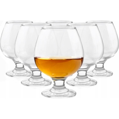 GLASMARK Skleničky na koňak 6 x 350 ml