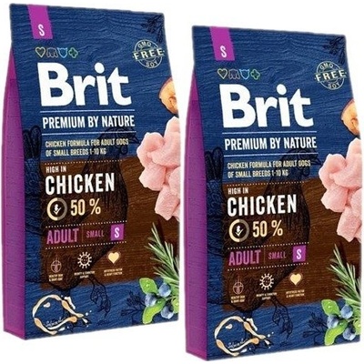 Brit Premium By Nature Junior Small S Krmivo pre šťeňatá 16 kg