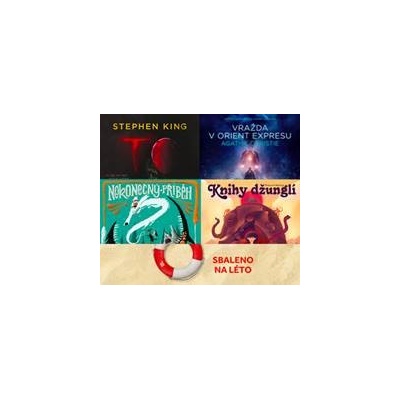 Audio roku 2017 komplet TO, Vražda v orient expresu, Knihy džunglí, Nekonečný příběh