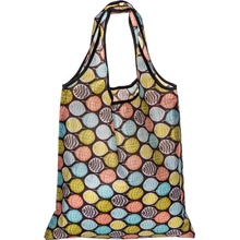 VETRO-PLUS Taška nákupná skladacia PU 59x37 cm, dekor lístočky