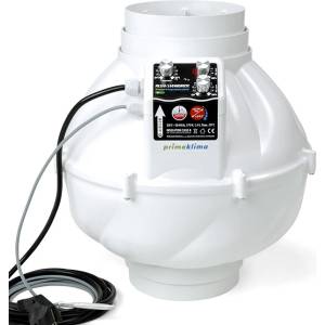 Prima Klima EC Вентилатор PK150/160WHSP-ECTC с контролер на темп. Ø150/160mm 1400m3/h