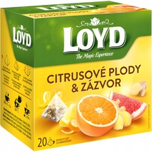 Loyd ovocný čaj Citrusové plody so zázvorom BIO 20 ks