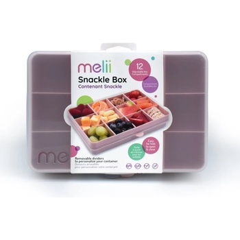 Melii Snackle Box кутийка за закуска Pink 1368ml