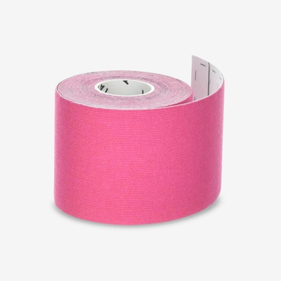 Decathlon Tejpovacia páska na kinesiotaping ružová 5 cm × 5 m
