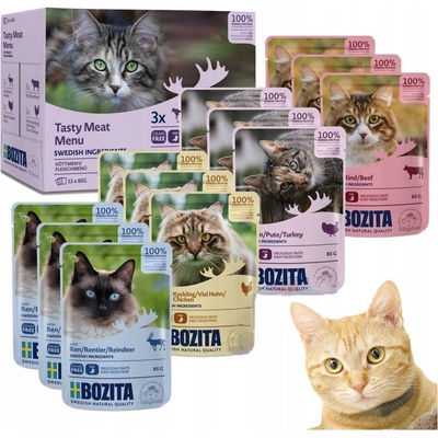 Bozita Meat Menu 12 x 85 g
