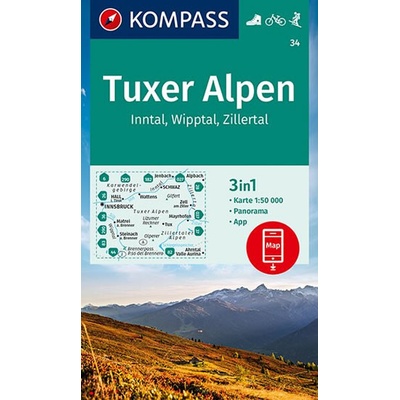 Tuxer Alpen, Inntal, Wipptal 34 NKO