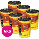 JosiDog Dog Beef in sauce 6 x 415 g