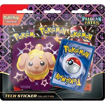 Pokémon TCG Paldean Fates Tech Sticker Collection Fidough
