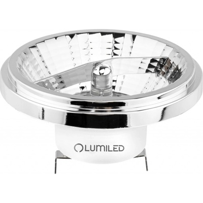 Lumiled LED žárovka LED G53 AR111 15W = 100W 1521lm 4000K Neutrální bílá 38° 12V DC Stříbrná