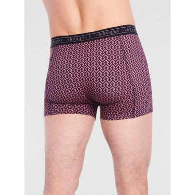 Thought Fashion UK bambusové boxerky Jerah plum