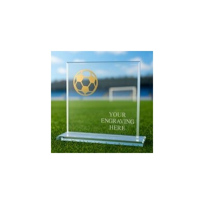 Poháry Bauer Skleněná trofej CRM20241M22 Fotbal