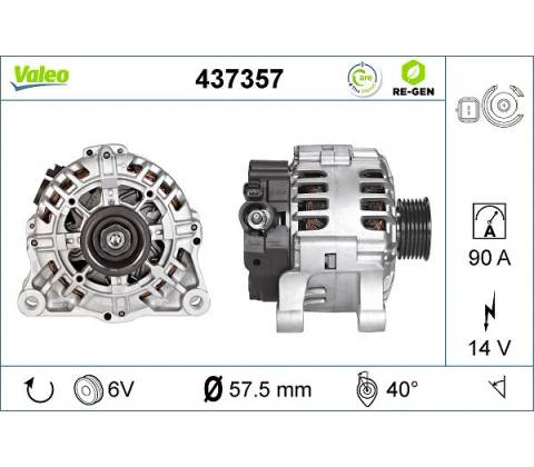 generátor VALEO 437357